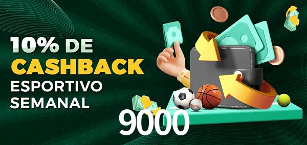 10% de bônus de cashback na 9000